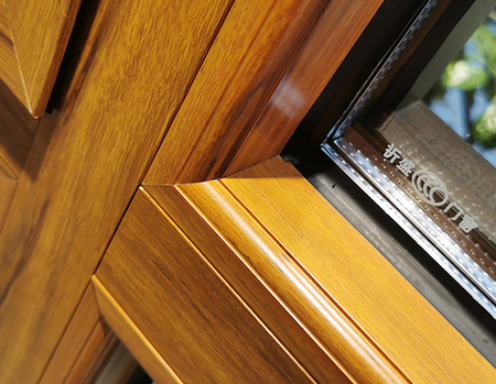 106C隔热一体平开窗